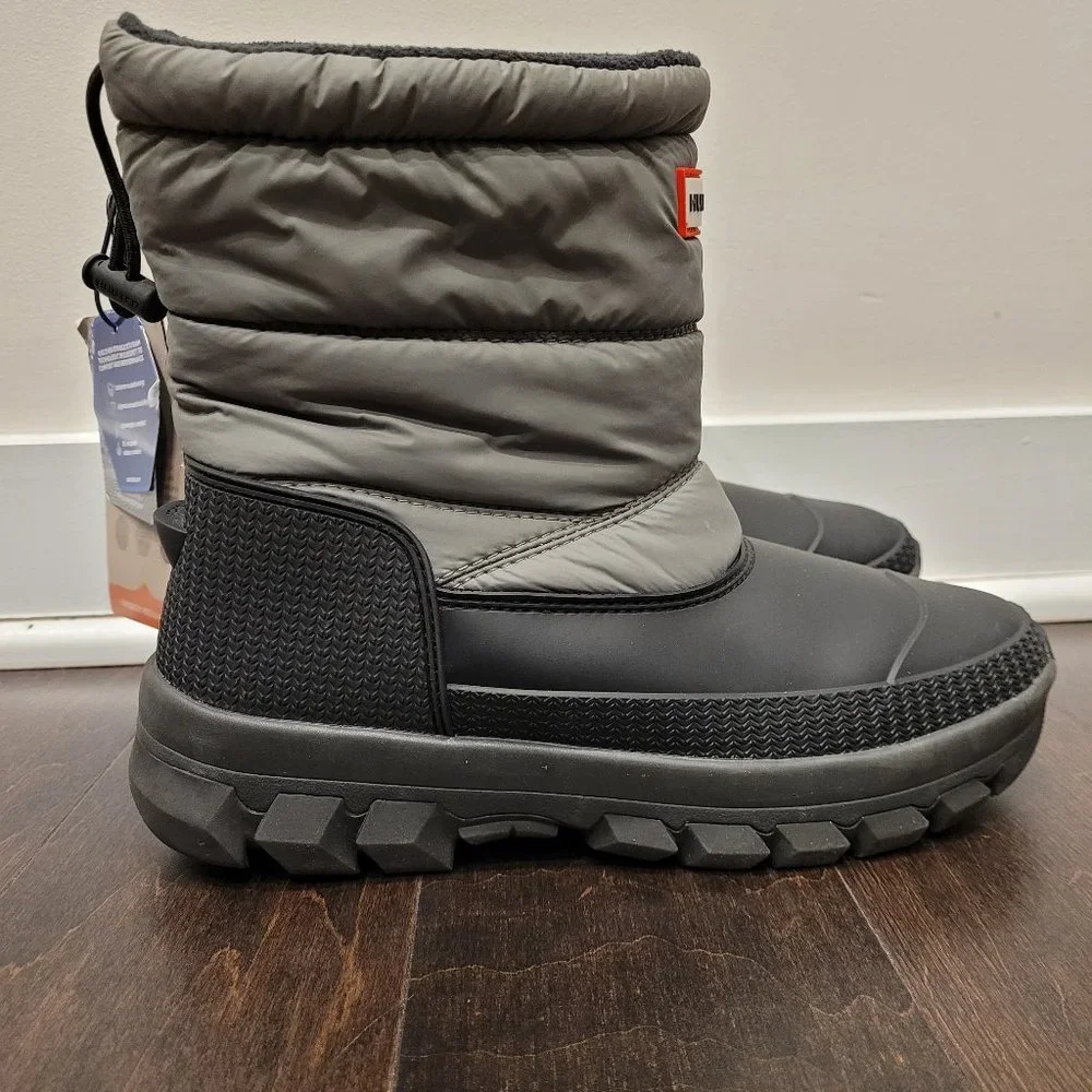 HUNTER Women's Intrepid Insulated Short Snow Boots BNWT Size 7 - Picture 3 of 12